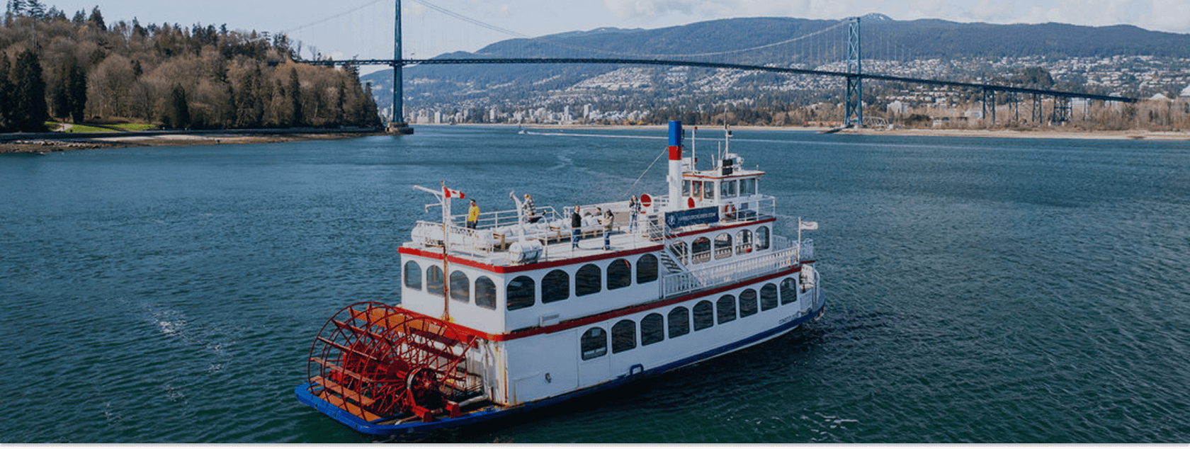 Harbour cruise vessel on Vancouver harbour