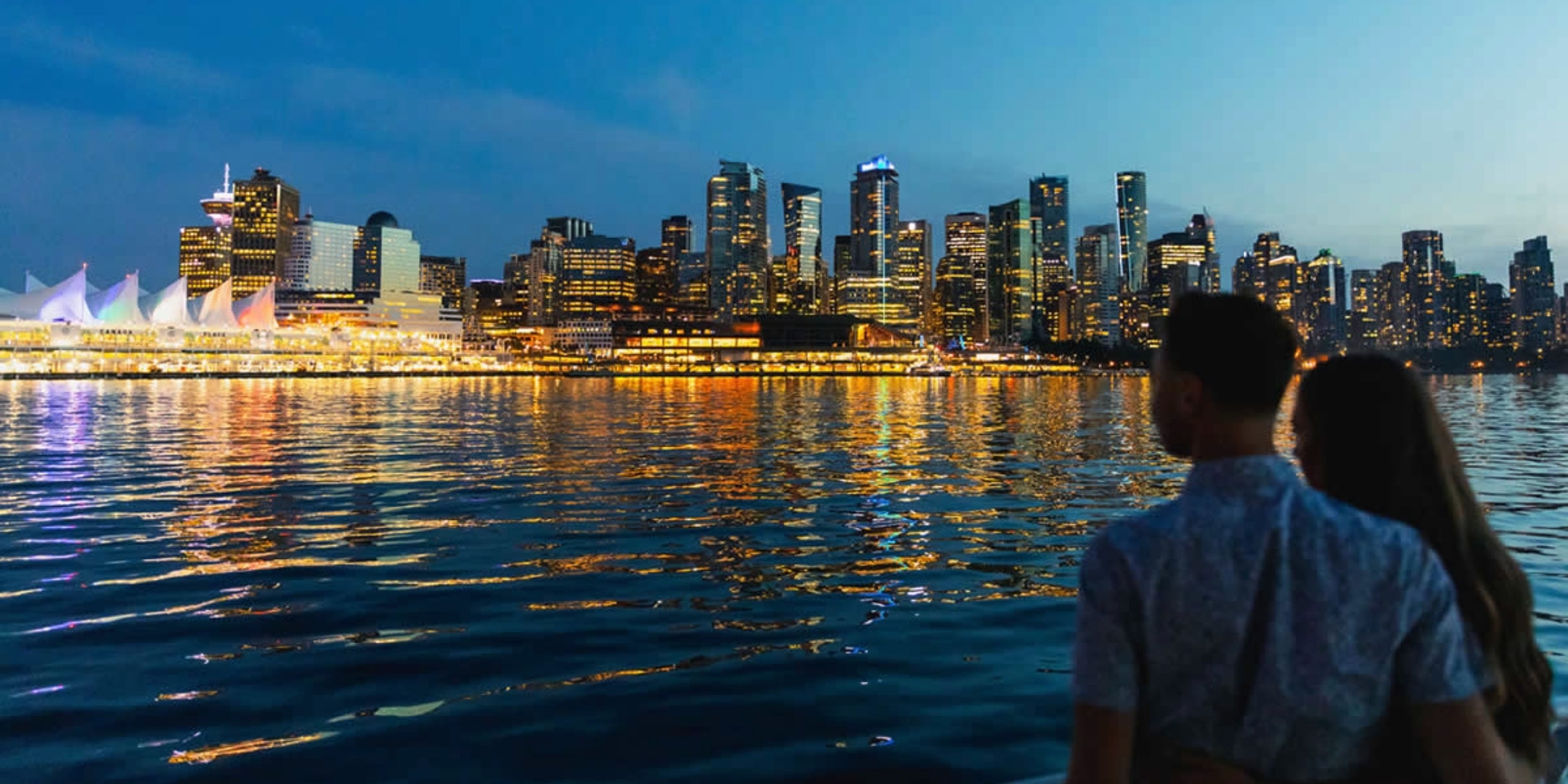 Evening dinner cruise on Vancouver harbour
